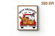 Happy Halloween Sublimation PNG, an Illustration by Libby Wishes (Thumbnail 6 of 6)