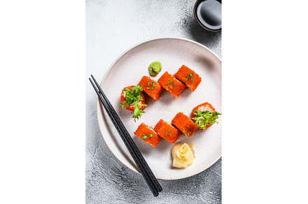 Sushi Maki roll with avocado and, a Food & Drink Photo by composter-box@mail.ru