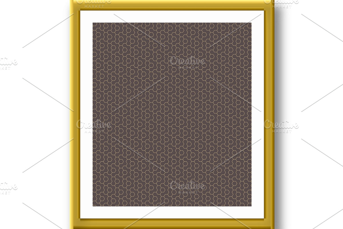 Seamless Geometric Vector Background, an Illustration by FineArtStudio (Photo 2 of 3)