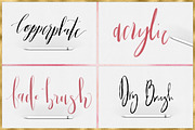 Procreate Lettering Brushes + Bonus, a Brush Add-On by AJ Brushes (Thumbnail 15 of 23)