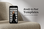 Fashion Instagram Story Templates, a Templates & Theme by TheBohoFactory (Thumbnail 5 of 9)