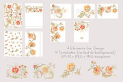 Jacobean Story - Elements for design, an Object Graphic by Elen-Lane (Thumbnail 3 of 7)