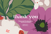 Flower Market Botanical Graphics, a Decorative Illustration by likorbut (Thumbnail 9 of 9)