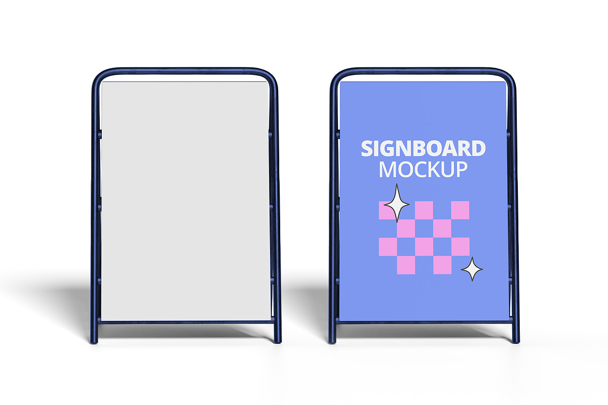Signboard Mockup, an Advertising Mockup by GraphicsPixel (Photo 3 of 6)