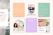 Skincare Instagram Feed Figma KIT, a Social Media Template by Portal Studios (Thumbnail 3 of 3)