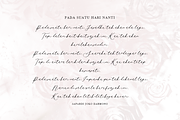 Anolia Mathew, a Script Font by artism_design (Thumbnail 6 of 7)