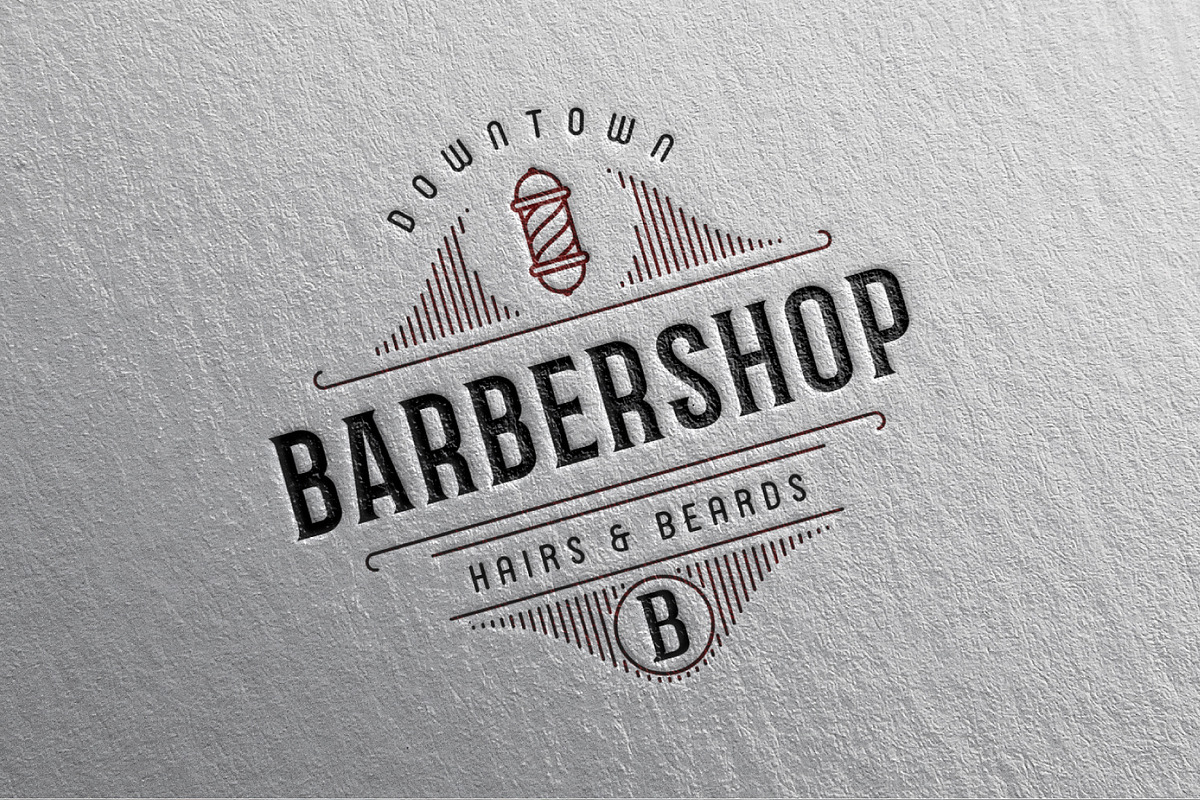 Vintage frame for logo, label design, a Branding & Logo Template by AlmaWorks (Photo 5 of 8)