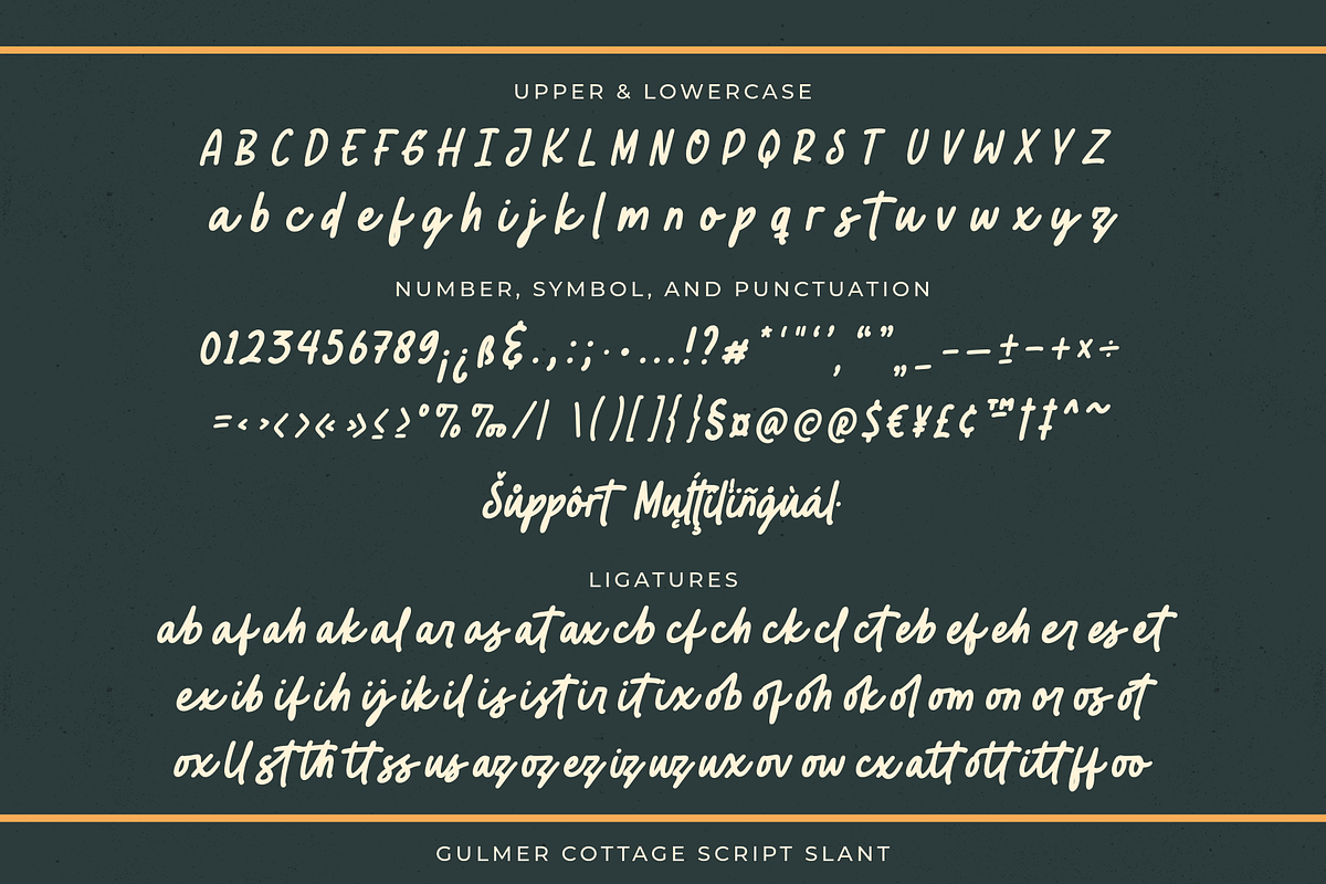 Gulmer Cottage Font Duo, a Handwritten Font by Ainun Jinan (Photo 10 of 12)