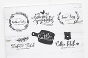 Bushel & Peck Fonts & Logos, a Script Font by Callie Rian & Co. (Thumbnail 11 of 18)