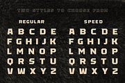 Brute, a Sans Serif Font by Deadbolt Design Lab (Thumbnail 2 of 5)