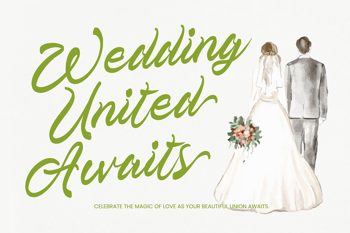Telmi Bonsha Elegant Brush Script, a Script Font by stylishtype.co (Photo 9 of 10)