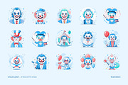 Circus Performer Illustrations, a Person Illustration by Creative Stall (Thumbnail 6 of 8)
