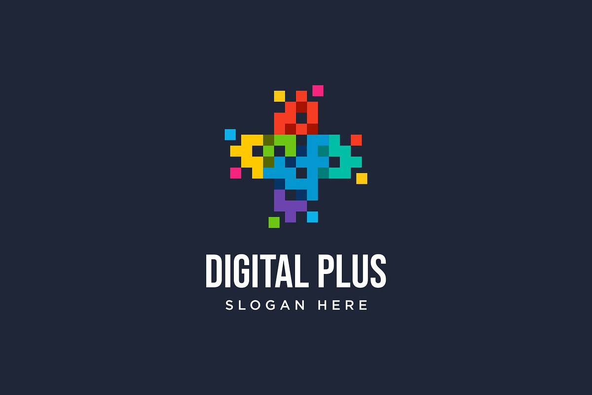 Medical Cross Pixel Logo, a Branding & Logo Template by Buqancreative (Photo 2 of 2)