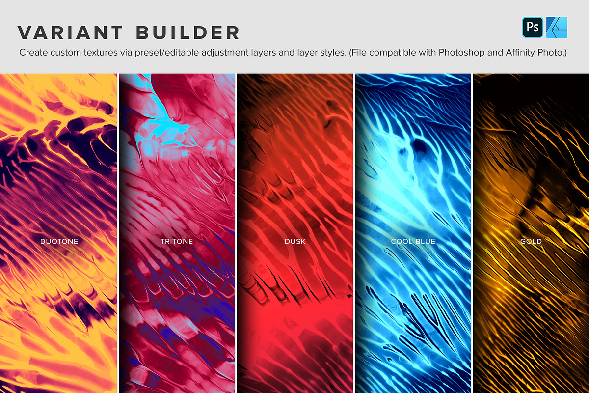 Sacred: Vibrant Paint Textures, a Texture Graphic by Chroma Supply (Photo 3 of 11)
