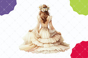 Boho Brides from the Back Diverse, an Illustration by designcity5 (Thumbnail 4 of 5)