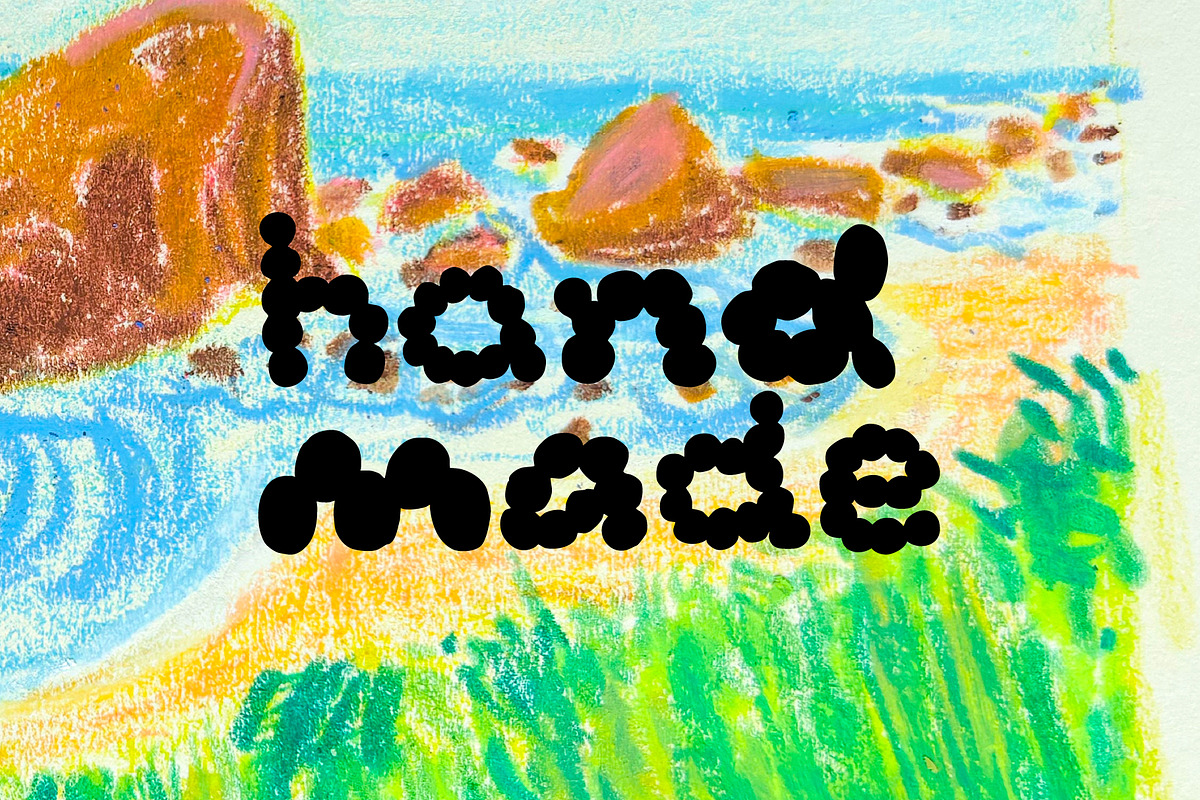 Dottie - A hand-lettered font, a Font by Studio Funshop by Kelli (Photo 2 of 11)