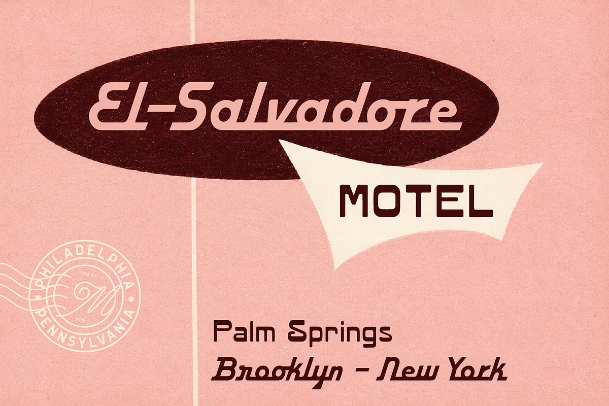 Bogdan — Mid-Century Script, a Script Font by Any-Type® Foundry (Photo 3 of 9)