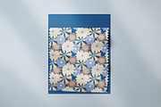 Trendy Retro Floral Patterns, a Pattern Graphic by Tiger and Flower (Thumbnail 11 of 20)