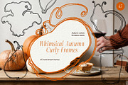 Whimsical Autumn Curly Frames, an Object Graphic by divanovskaya_nv (Thumbnail 12 of 12)