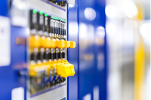 Close up of industrial control panel, an Industrial Photo by Lermont51