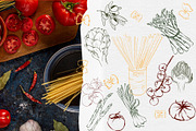 Mediterranean Food Illustrations, a Graphic by HabitusDesigns (Thumbnail 4 of 5)