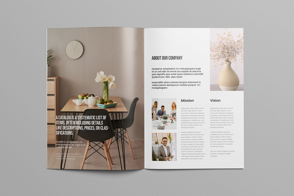 Product Catalog Template, a Brochure Template by Pixelpick (Photo 3 of 9)