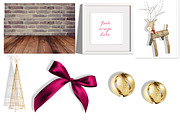 2017 Holiday Frame Mockup, a Print Template by Swarovski Crystals (Thumbnail 2 of 3)