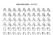 Bold Line Icons, an Outline Icon by Howcolour (Thumbnail 128 of 151)