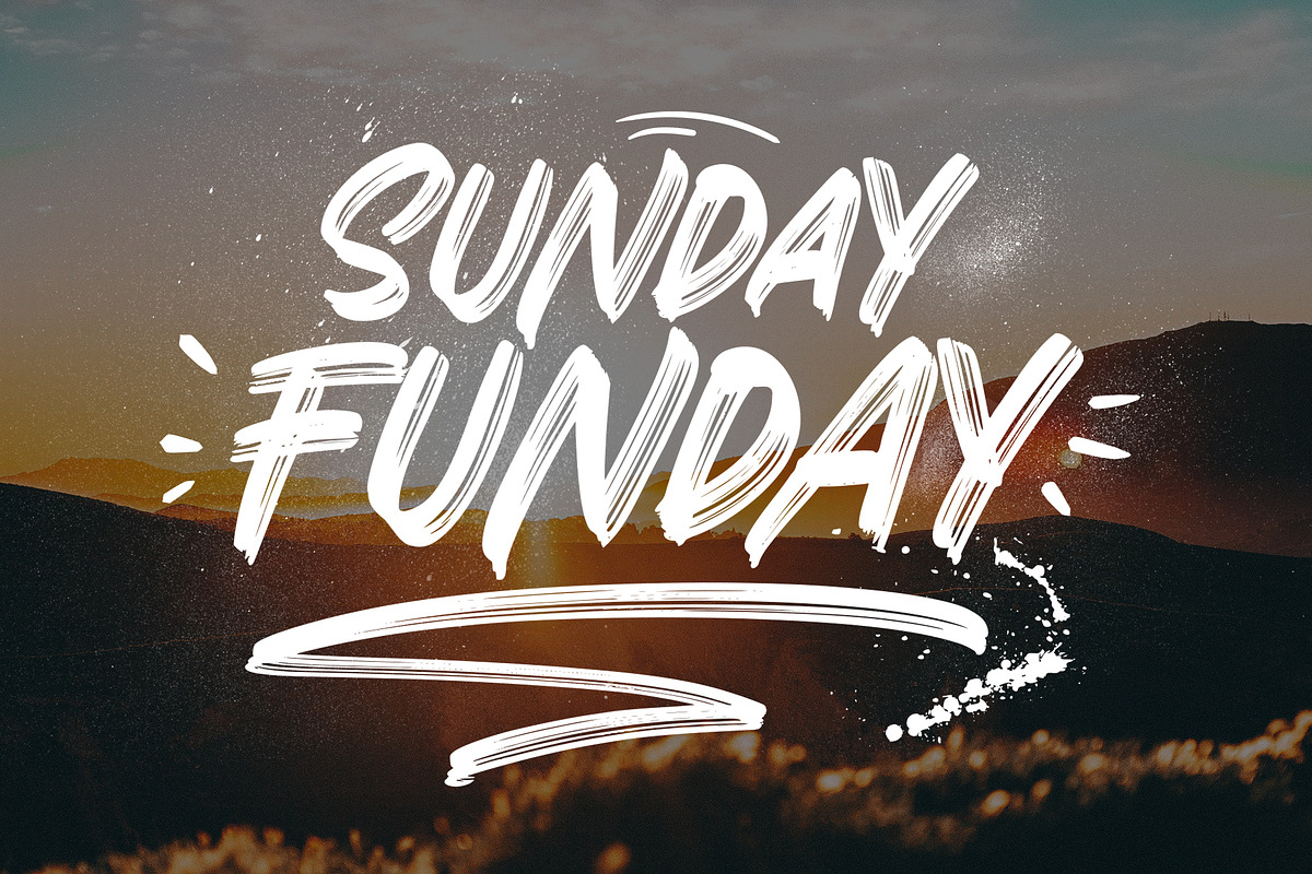 Black Ravens - Dry Brush, a Font by Arterfak Project (Photo 12 of 14)