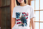 American Flag Clipart Bundle, USA, a Seasonal Illustration by VM PARTYS  BY TAIRUMA (Thumbnail 5 of 10)