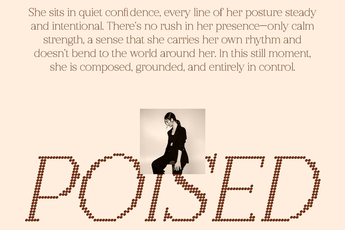 CS Calistha Disco, a Serif Font by Craft Supply Co. (Photo 4 of 8)