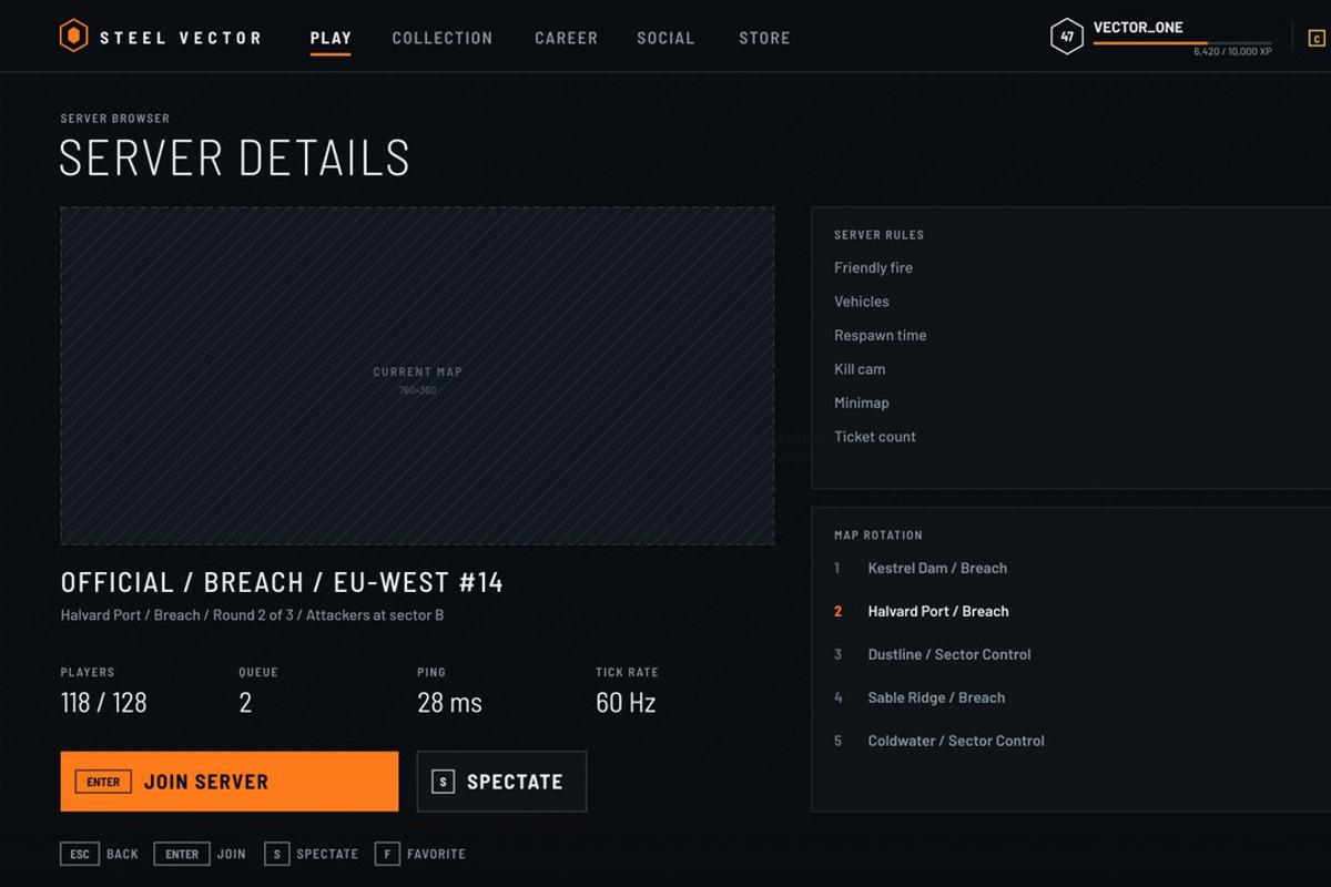Military FPS Game 100 Screens, an UI Kit Template by pawellpi (Photo 27 of 116)