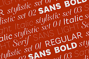 Sweetform - Serif & Sans Font Duo, a Serif Font by VP Fonts (Thumbnail 12 of 23)