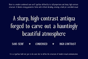 Slicer – Modern Condensed Sans Serif, a Sans Serif Font by roomspace creative lab (Thumbnail 2 of 12)