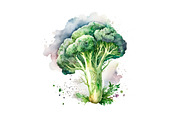 Vegetables Watercolor Illustration, a Food Illustration by Graxaim Mock-up (Thumbnail 5 of 6)