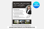 Realtor Buying or Selling Flyer, a Flyer Template by M9 Design (Thumbnail 1 of 5)