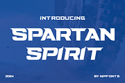 Spartan Spirit - Athletic Typeface, a Sans Serif Font by HipFonts (Thumbnail 2 of 11)