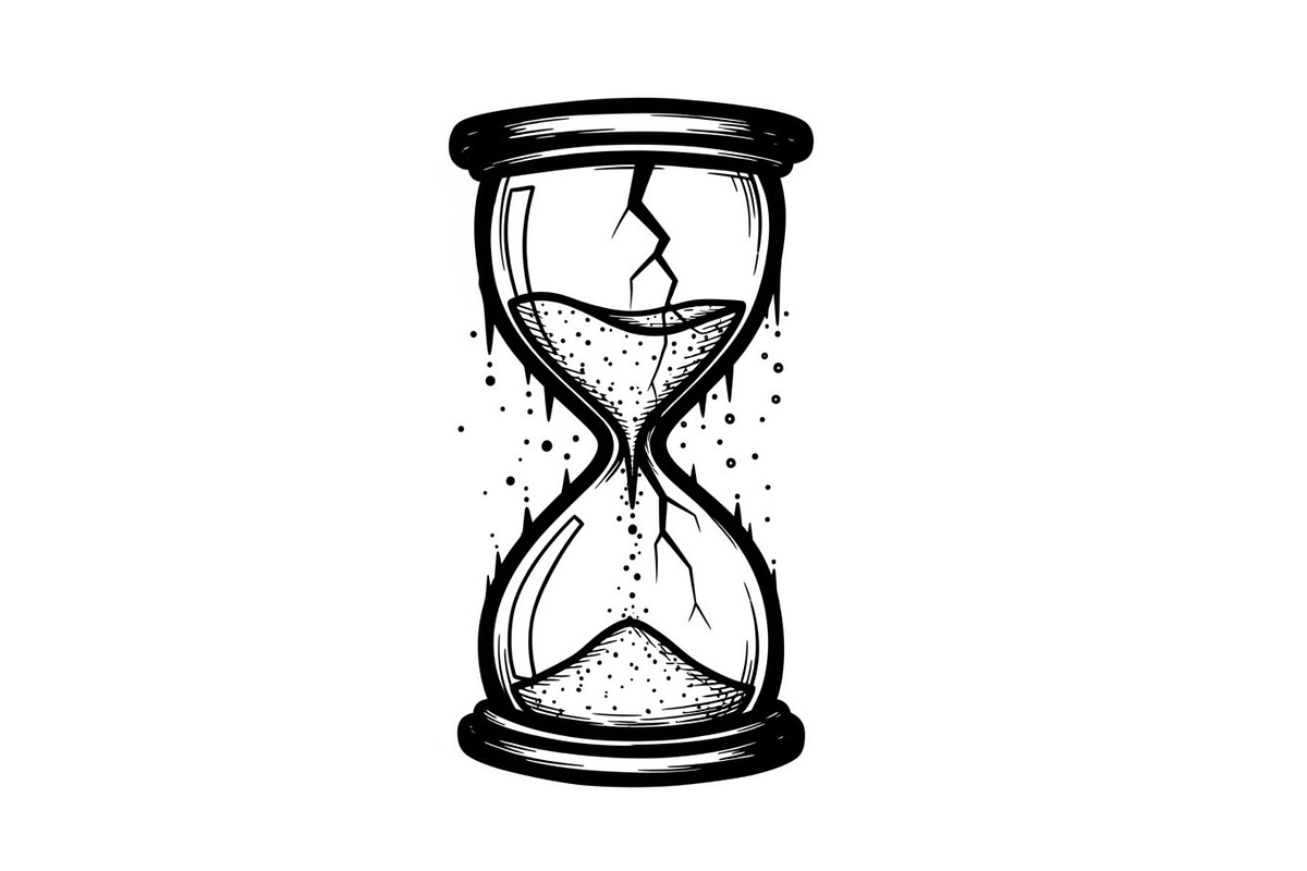 Vintage Hourglass Vector Bundle, an Illustration by Designs_River (Photo 10 of 51)
