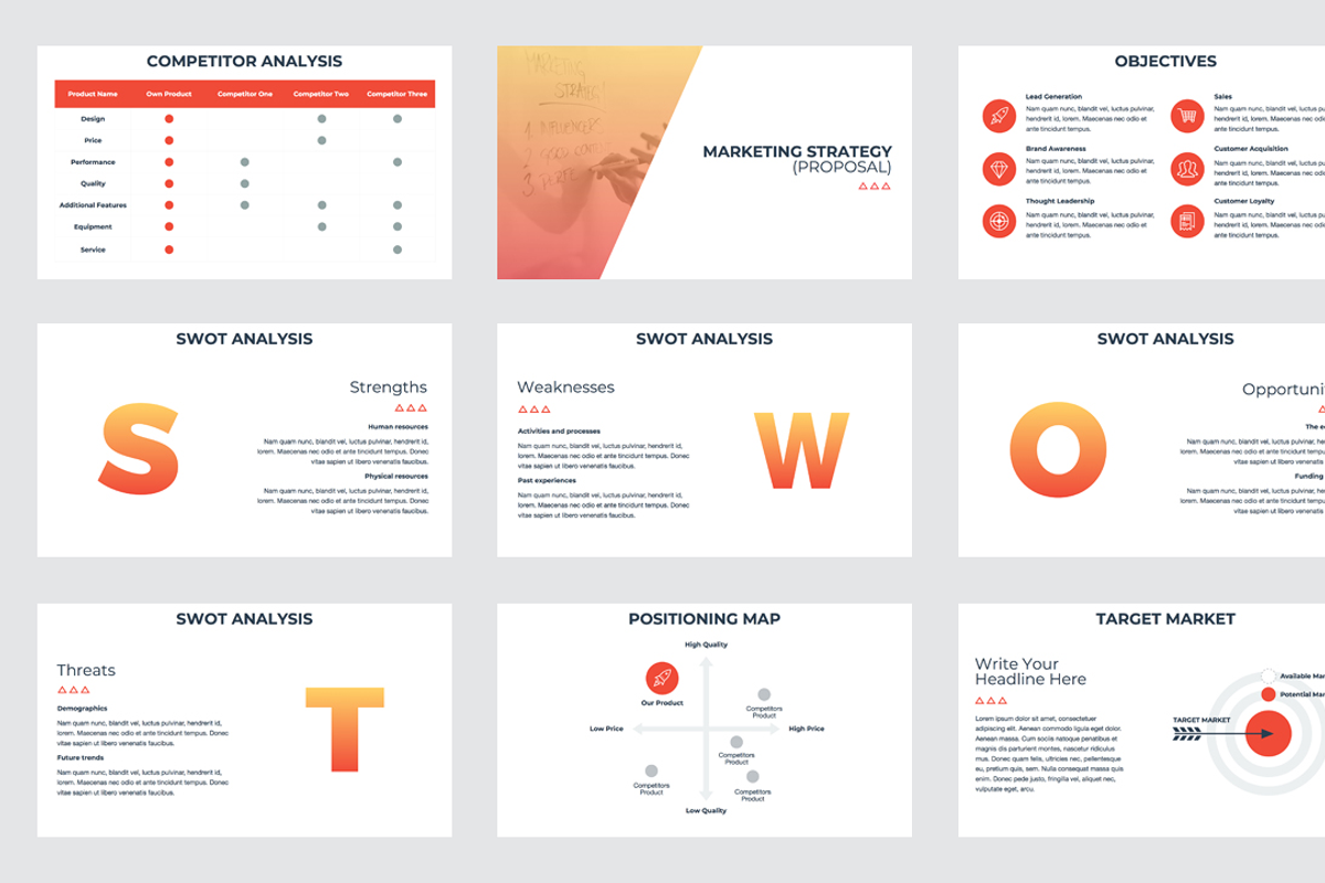 Marketing Proposal PowerPoint Template