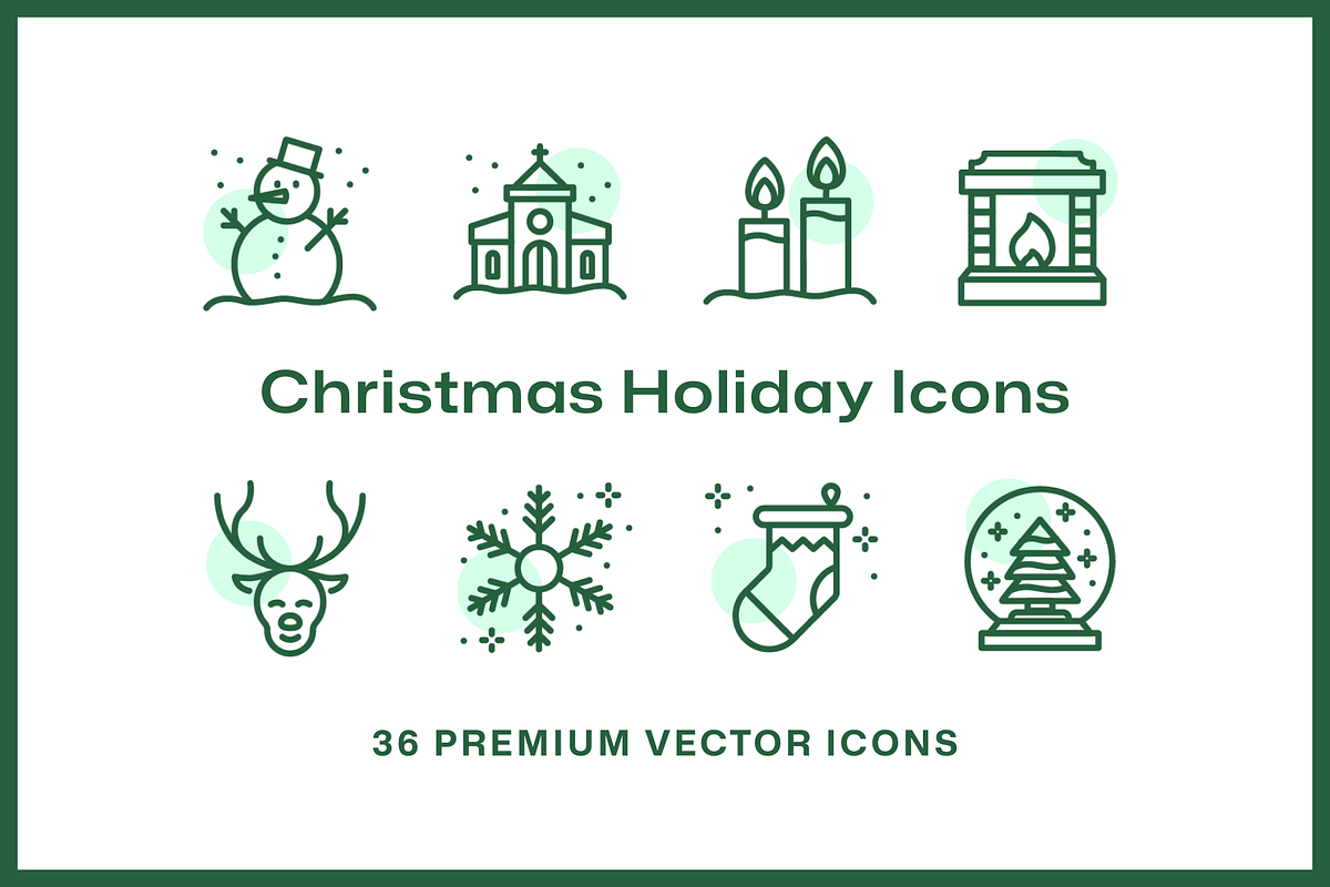36 Christmas Holiday Icons, an Icon by Furnace (Photo 2 of 5)