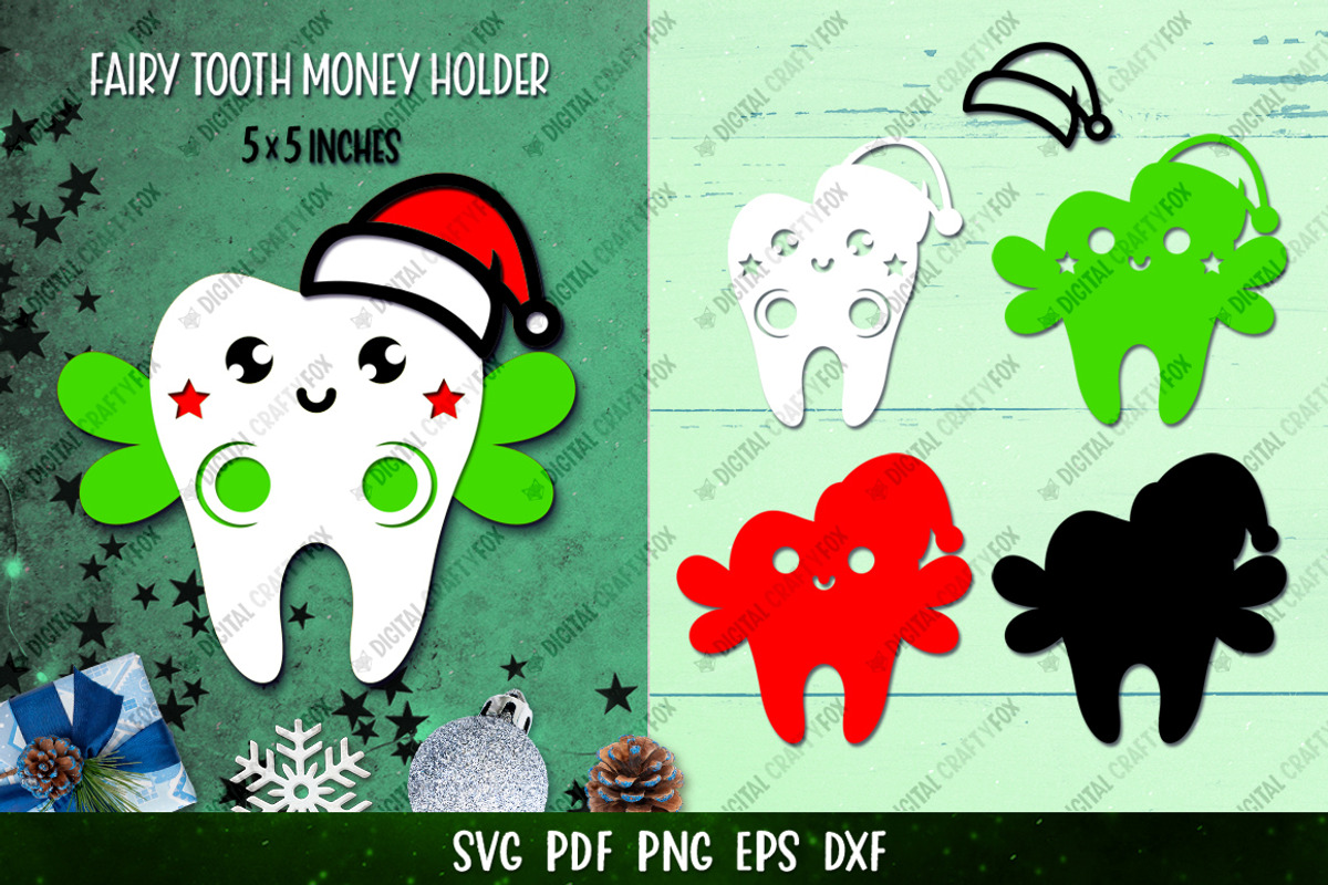 Tooth Fairy Money Holder Bundle, an Illustration by Digital_Craftyfox (Photo 15 of 19)