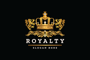 Royal Crown Luxury Brand Logo, a Branding & Logo Template by Design_Planet