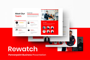 Rewatch – Business PowerPoint Templa, a Presentation Template by Dens Creative Studio