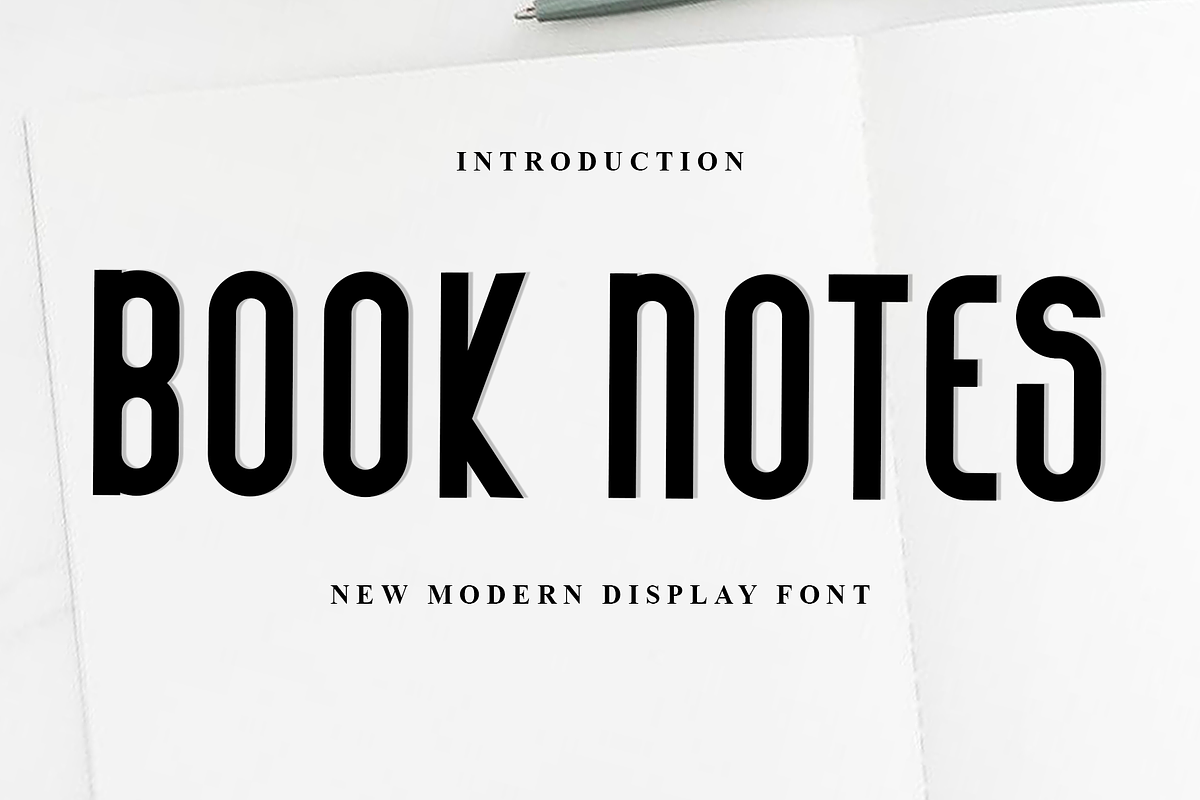 Book Notes, a Script Font by FreshTypeINK (Photo 1 of 8)