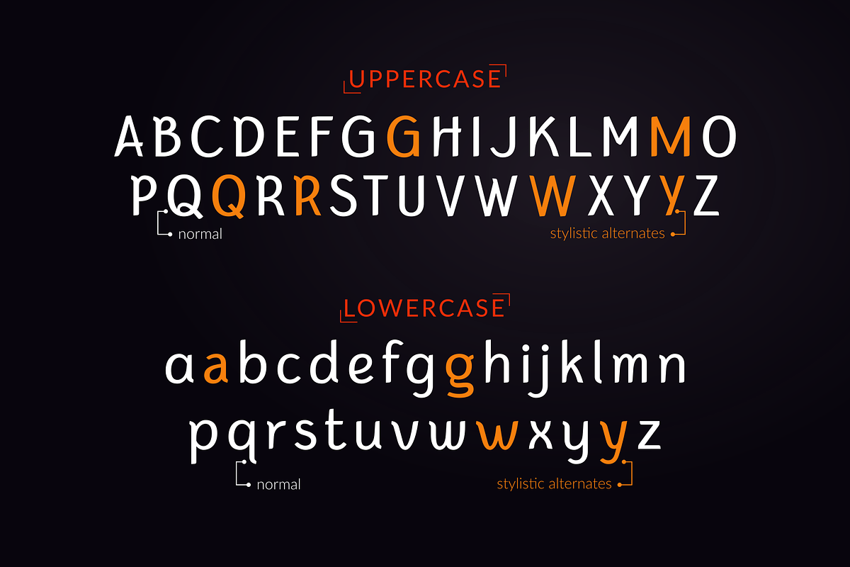 Bertina ~ Simple & Elegant Typeface preview 6