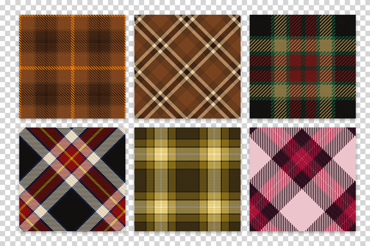 Modern Tartan Twill Pattern Bundle, a Pattern Graphic by Gfx Expert Team (Photo 3 of 3)