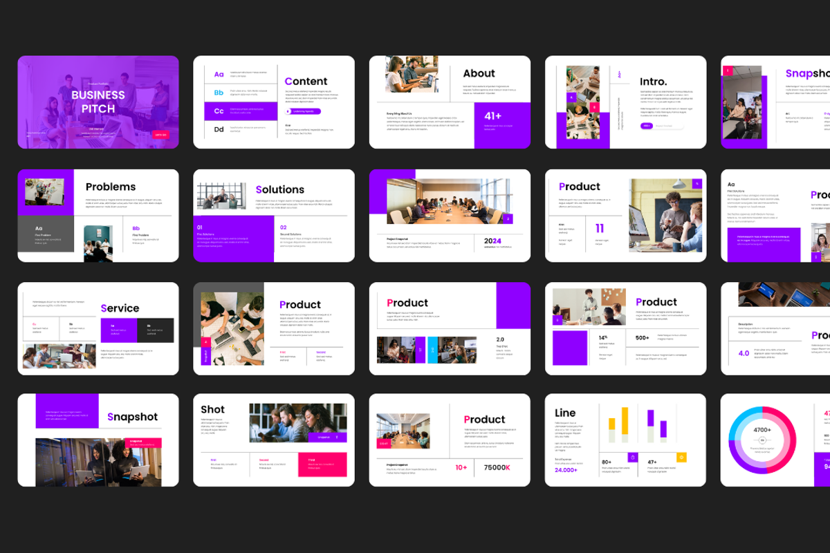 Portfolio - Business Pitch Deck, a Presentation Template by Hammad Arif (Photo 2 of 3)