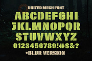 United Mech - Stencil Sans, a Font by The Branded Quotes (Thumbnail 4 of 5)
