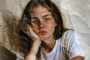 Crumpled Paper Photo Effect Template, a Layer Style Add-On by DesignerCandies (Thumbnail 5 of 7)