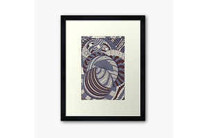 Pattern Fracture –  Abstract Design